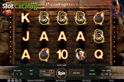 Οθόνη2. Prize Fighters Κουλοχέρης