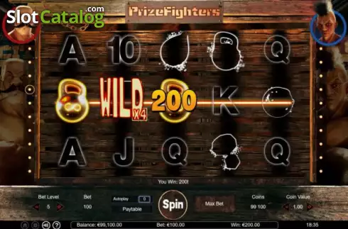 Οθόνη3. Prize Fighters Κουλοχέρης