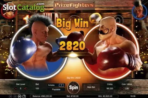 Οθόνη5. Prize Fighters Κουλοχέρης