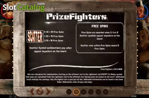 Οθόνη7. Prize Fighters Κουλοχέρης