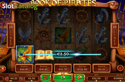 Οθόνη4. Book of pirates Κουλοχέρης