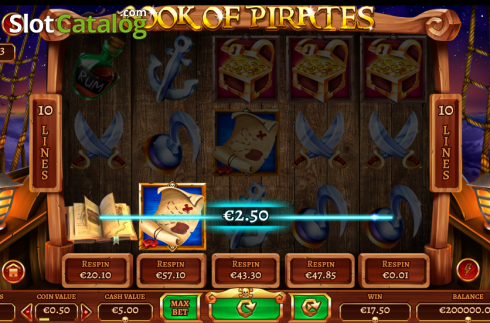 Οθόνη5. Book of pirates Κουλοχέρης