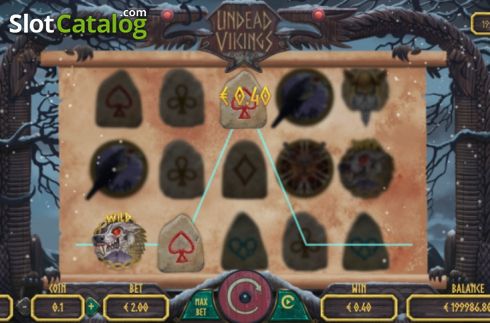 Οθόνη3. Undead Vikings Κουλοχέρης