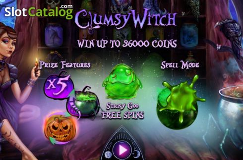 Οθόνη2. Clumsy Witch Κουλοχέρης