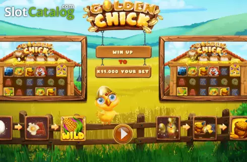 Οθόνη2. Golden Chick (Gaming Corps) Κουλοχέρης