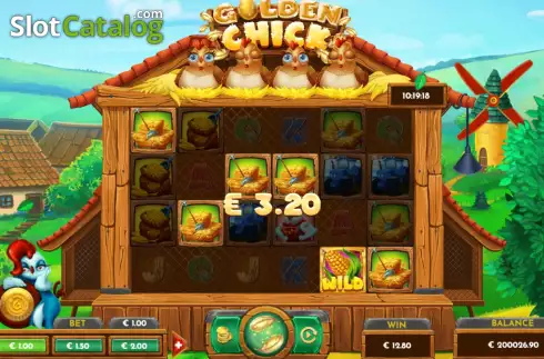 Οθόνη4. Golden Chick (Gaming Corps) Κουλοχέρης