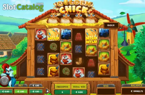 Οθόνη9. Golden Chick (Gaming Corps) Κουλοχέρης