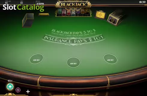 Οθόνη2. Blackjack Multihand (Gaming Corps) Κουλοχέρης