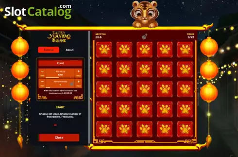 Οθόνη6. Lucky Yuanbao Κουλοχέρης