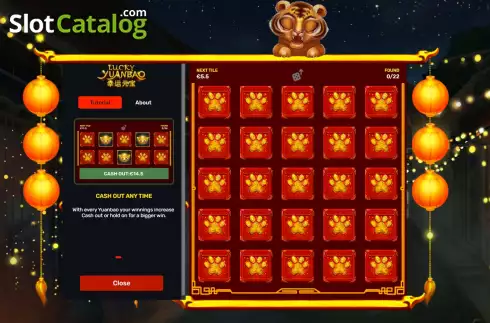 Οθόνη7. Lucky Yuanbao Κουλοχέρης