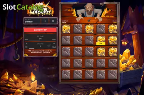 Οθόνη4. Mining Madness Κουλοχέρης 