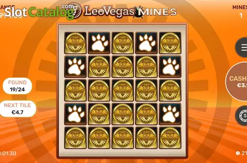 Οθόνη4. LeoVegas Mines Κουλοχέρης