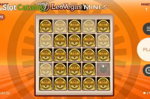 Οθόνη5. LeoVegas Mines Κουλοχέρης