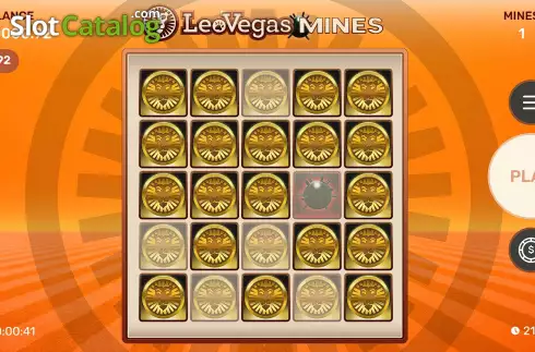 Οθόνη7. LeoVegas Mines Κουλοχέρης