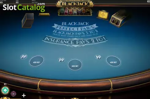Οθόνη2. BlackJack MH Perfect Pairs Κουλοχέρης