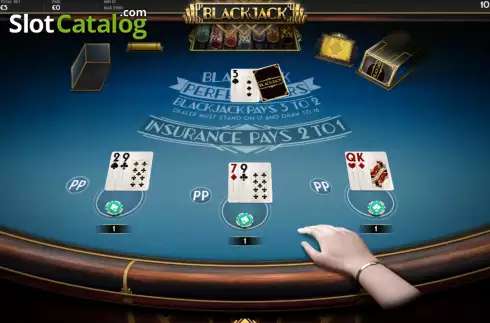 Οθόνη4. BlackJack MH Perfect Pairs Κουλοχέρης