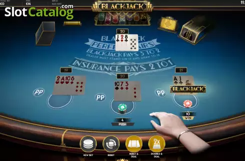 Οθόνη6. BlackJack MH Perfect Pairs Κουλοχέρης