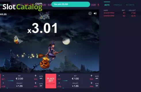 Οθόνη5. Stormy Witch Κουλοχέρης