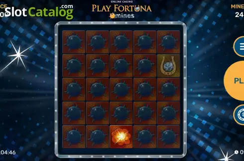 Οθόνη3. Play Fortuna Mines Κουλοχέρης