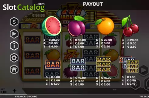 Οθόνη7. 777 Jackpot Diamond Κουλοχέρης