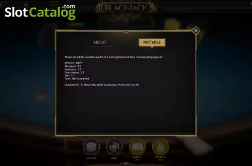 Οθόνη6. Blackjack Bonus Wheel 1000 Κουλοχέρης 