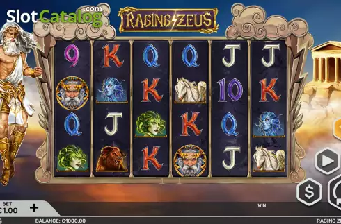 Οθόνη3. Raging Zeus Κουλοχέρης 