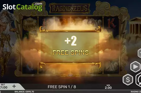 Οθόνη8. Raging Zeus Κουλοχέρης 