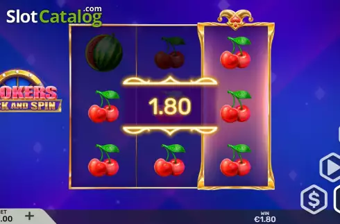 Οθόνη5. 9 Jokers Stick and Spin Κουλοχέρης