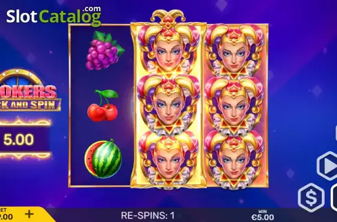 Οθόνη8. 9 Jokers Stick and Spin Κουλοχέρης