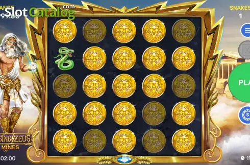 Οθόνη6. Raging Zeus Mines Κουλοχέρης