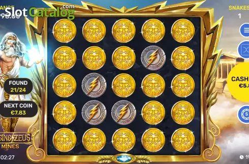 Οθόνη7. Raging Zeus Mines Κουλοχέρης