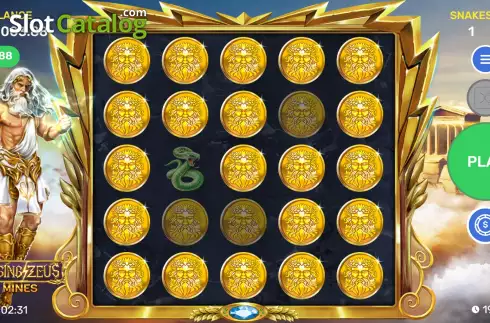 Οθόνη8. Raging Zeus Mines Κουλοχέρης