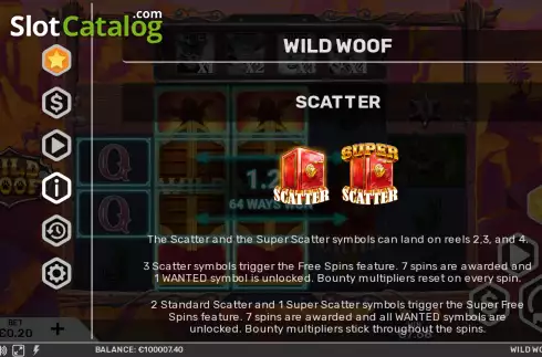 Οθόνη5. Wild Woof Κουλοχέρης 
