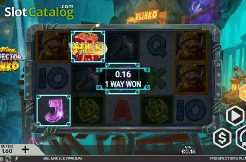 Οθόνη3. Prospector's Plinko Κουλοχέρης