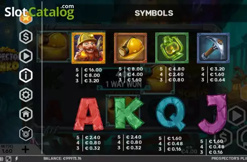 Οθόνη9. Prospector's Plinko Κουλοχέρης