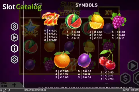 Οθόνη9. Super Hot Stacks Κουλοχέρης