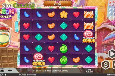 Οθόνη3. Bonbon Bonanza (Gaming Corps) Κουλοχέρης