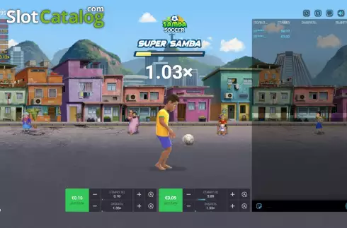 Οθόνη2. Samba Soccer Κουλοχέρης