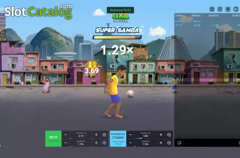 Οθόνη3. Samba Soccer Κουλοχέρης