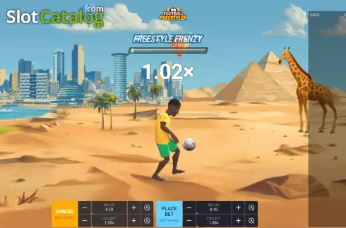 Οθόνη2. Football Freestyler Κουλοχέρης