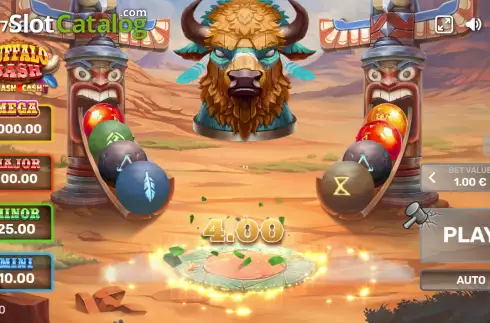 Οθόνη3. Buffalo Bash Κουλοχέρης