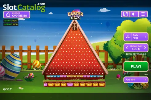 Οθόνη2. Easter Plinko Κουλοχέρης