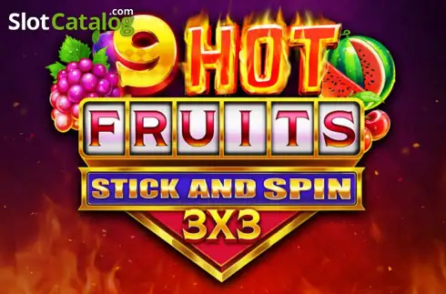 9 Hot Fruits Stick and Spin 3x3 Λογότυπο 9 Hot Fruits Stick and Spin 3x3 Λογότυπο
