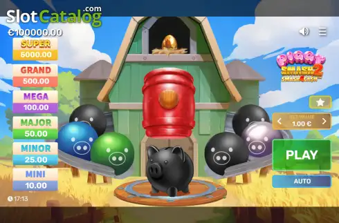 Οθόνη2. Piggy Smash 2 Κουλοχέρης 