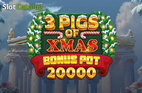 3 Pigs of Xmas Bonus Pot Λογότυπο 3 Pigs of Xmas Bonus Pot Λογότυπο