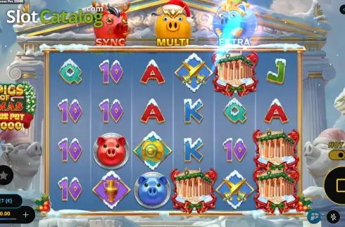 Οθόνη3. 3 Pigs of Xmas Bonus Pot Κουλοχέρης