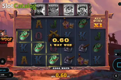 Οθόνη3. Wild Woof Returns Κουλοχέρης 