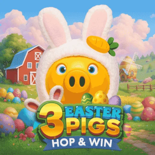 3 Easter Pigs Hop and Win Λογότυπο
