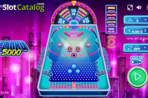 Οθόνη2. Plinko 5000 Κουλοχέρης