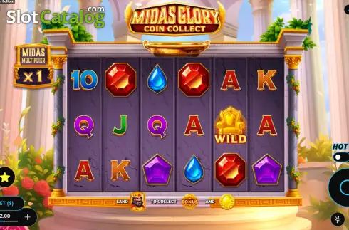 Οθόνη2. Midas Glory - Coin Collect Κουλοχέρης